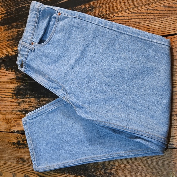 Vintage Levi red tag size W40 L32 Men's Blue Jeans 505 - Picture 5 of 6